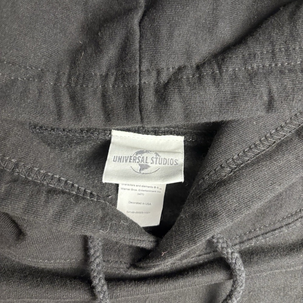 Universal Studios Halloween Horror Nights HHN Beetlejuice Hoodie Adult Sz Small - Picture 2 of 8